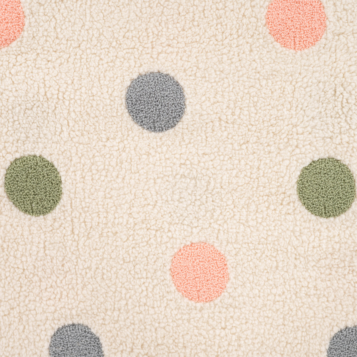 Sherpa à pois pastel